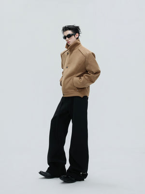 Asymmetric Wool-Alpaca Short Jacket - product image 5