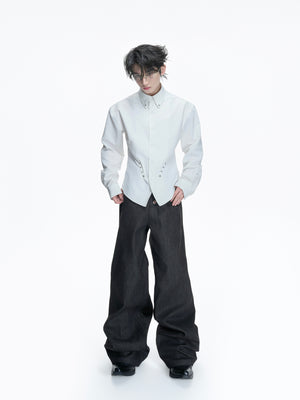 Rivet Waist-Cinched Shirt - product image 5