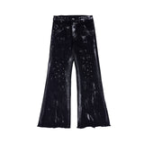 Distressed Painted Denim Jacket - product image 5