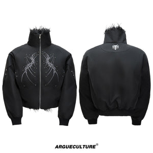Heavyweight Embroidered Cropped Jacket - product image 5