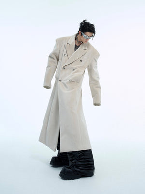 Metal Double-Breasted Structured Coat - product image 3