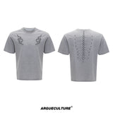 Snake Spine Studded Boxy T-Shirt - product image 5