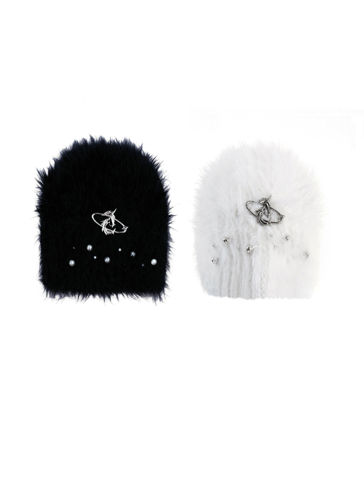 Fuzzy Knit Flat-Brim Hat - product image 5