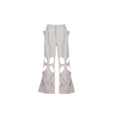 Deconstructed Cut-Out Cargo Pants - product image 5
