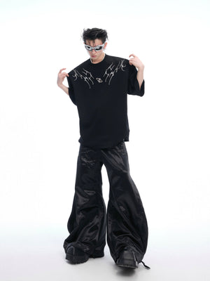 Spinal Bone Embroidered Oversized T-Shirt - product image 5