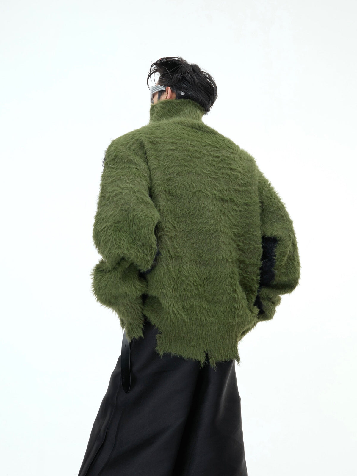 Pearl-Trimmed Snake Motif Sweater - product image 4