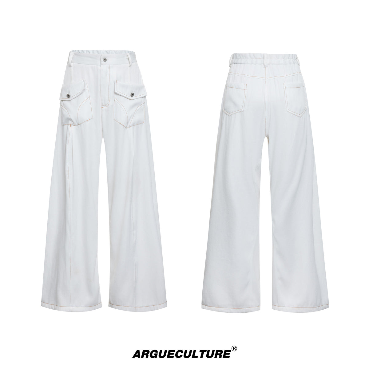 Pearl-Trimmed Distressed Denim Separates - product image 5