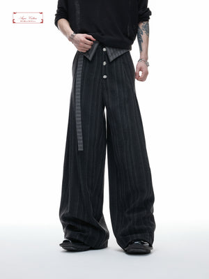 Embroidered Wide-Leg Trousers - product image 1