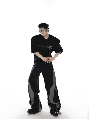 Metal Logo Ribbon Oversized T-Shirt - product image 2
