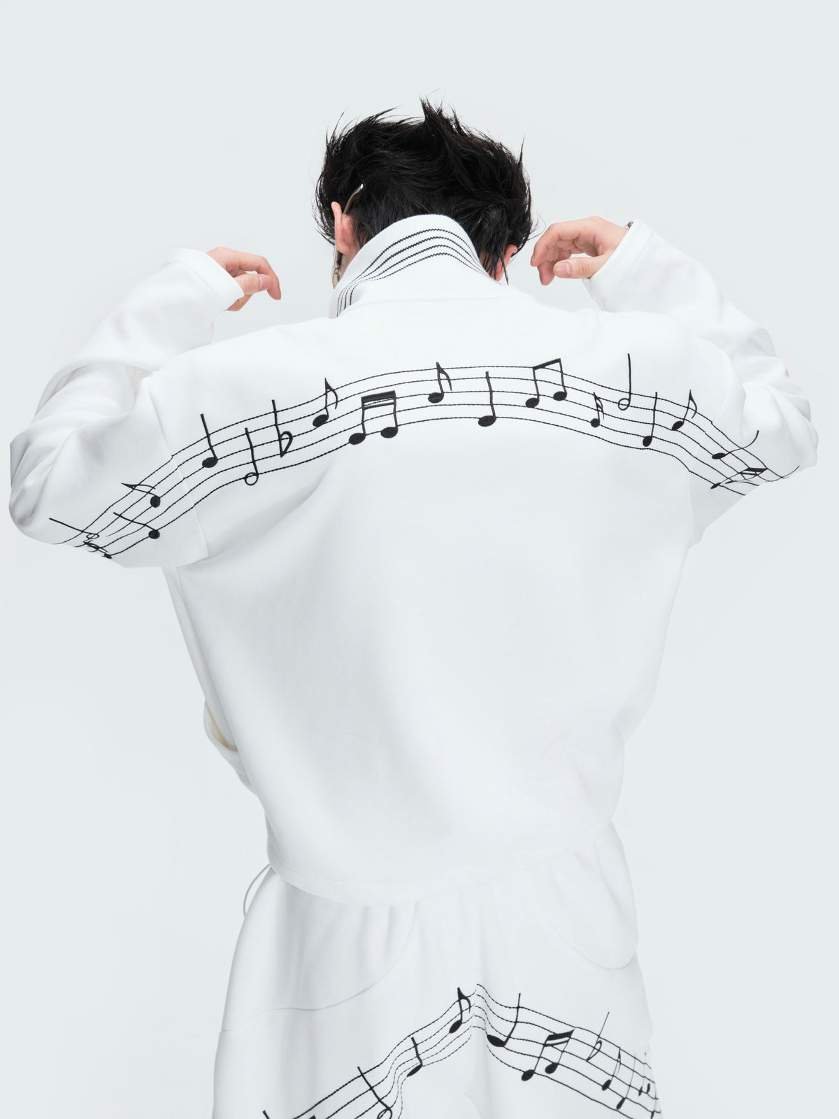Music Note Polo-Collar Top & Pants - product image 4