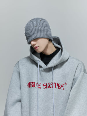 Beaded Embroidered Oversized Hoodie - product image 5