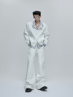 Color-Block Stripe Layered Cardigan - product image 4