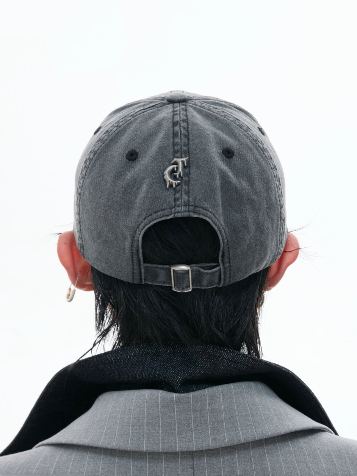 Washed Cotton Layered-Brim Cap - product image 4
