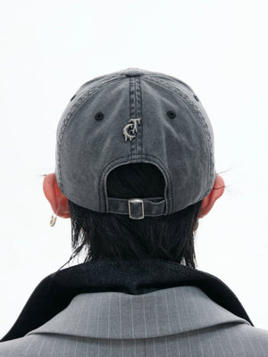 Washed Cotton Layered-Brim Cap - product image 4