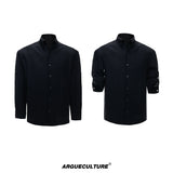 Textured Linen Tencel Embroidered Shirt - variant image 8