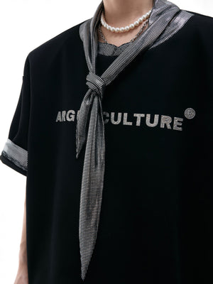 Metallic Tie Graphic T-Shirt - product image 2