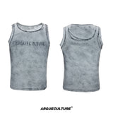 Faux-Layer Graffiti Print Tank Top - variant image 7