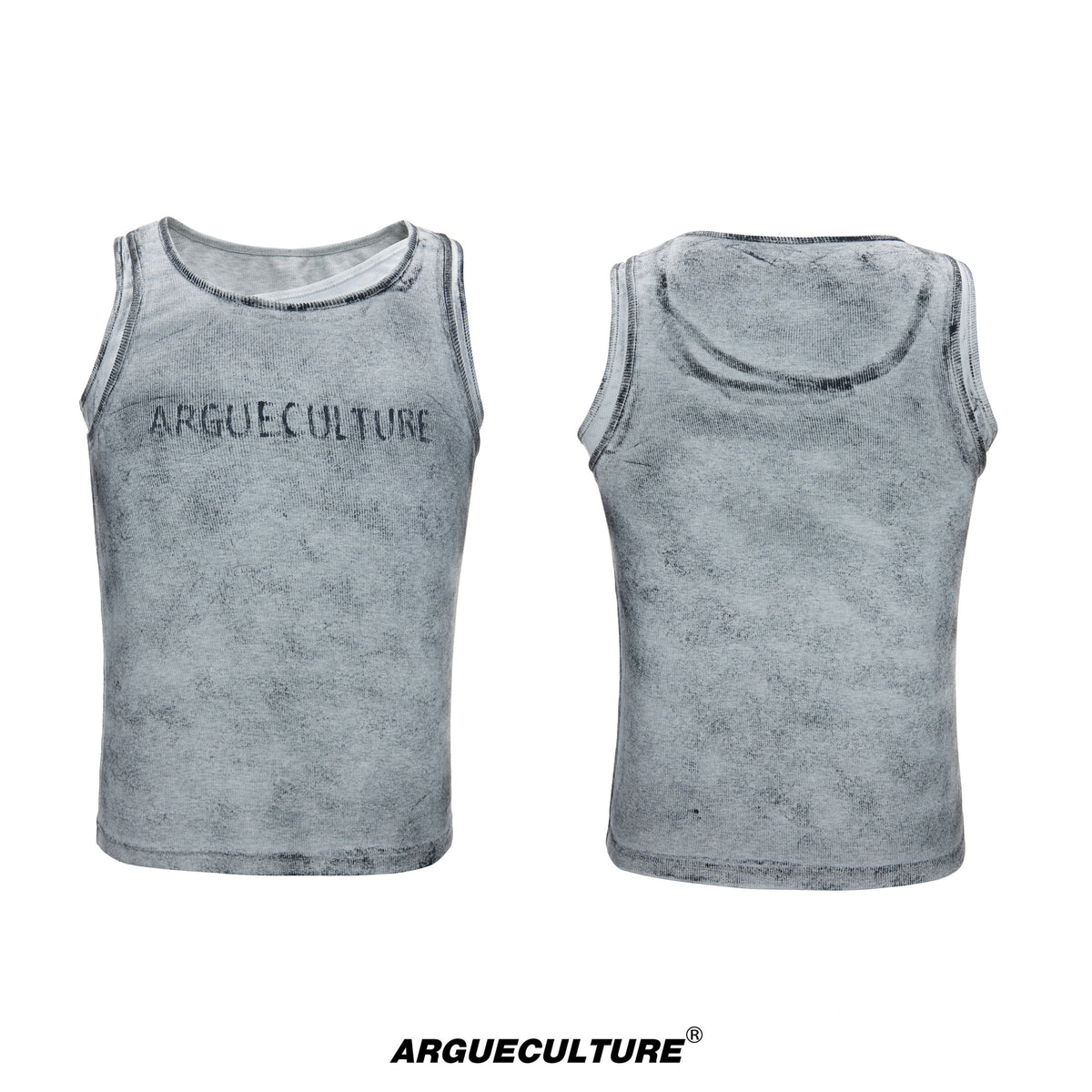 Faux-Layer Graffiti Print Tank Top - variant image 7