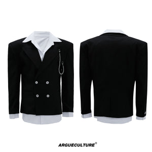 Relaxed Cotton Notch-Lapel Suit Set - product image 5