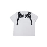 Deconstructed 3D Relief Spliced Tee - product image 5