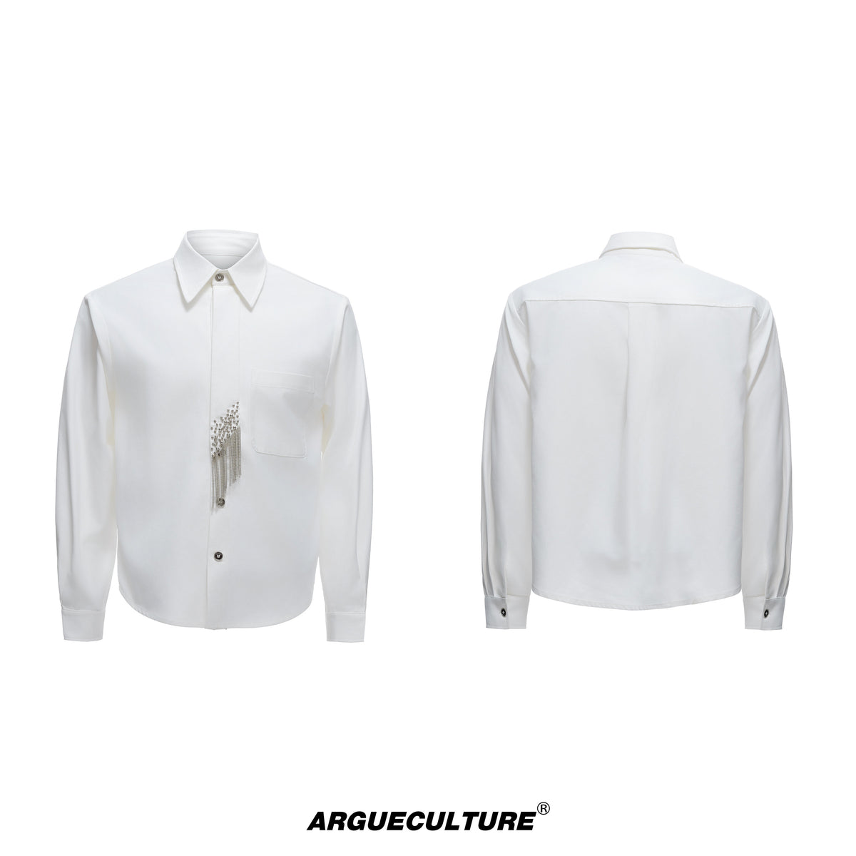 Tie-Panel Structured Shirt - product image 5