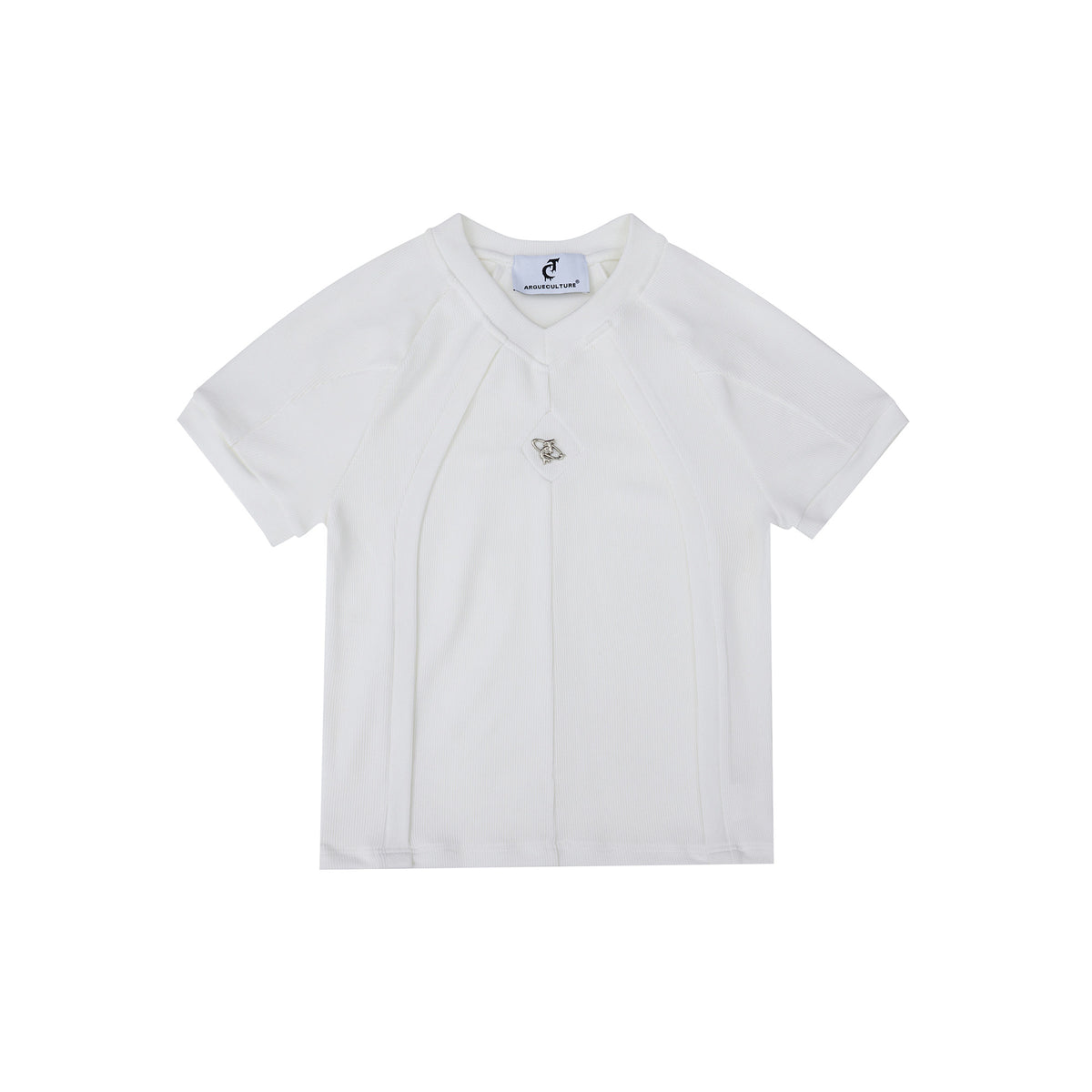 Deconstructed Sculptural Slim-Fit T-Shirt - product image 5