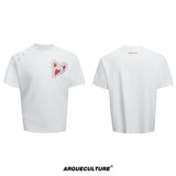 Irregular Neckline Graphic T-Shirt - product image 5