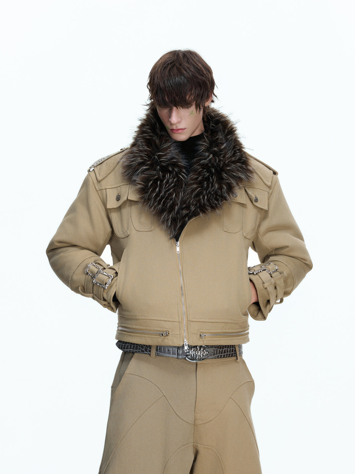 Washed Cotton Utility Jacket - product image 1