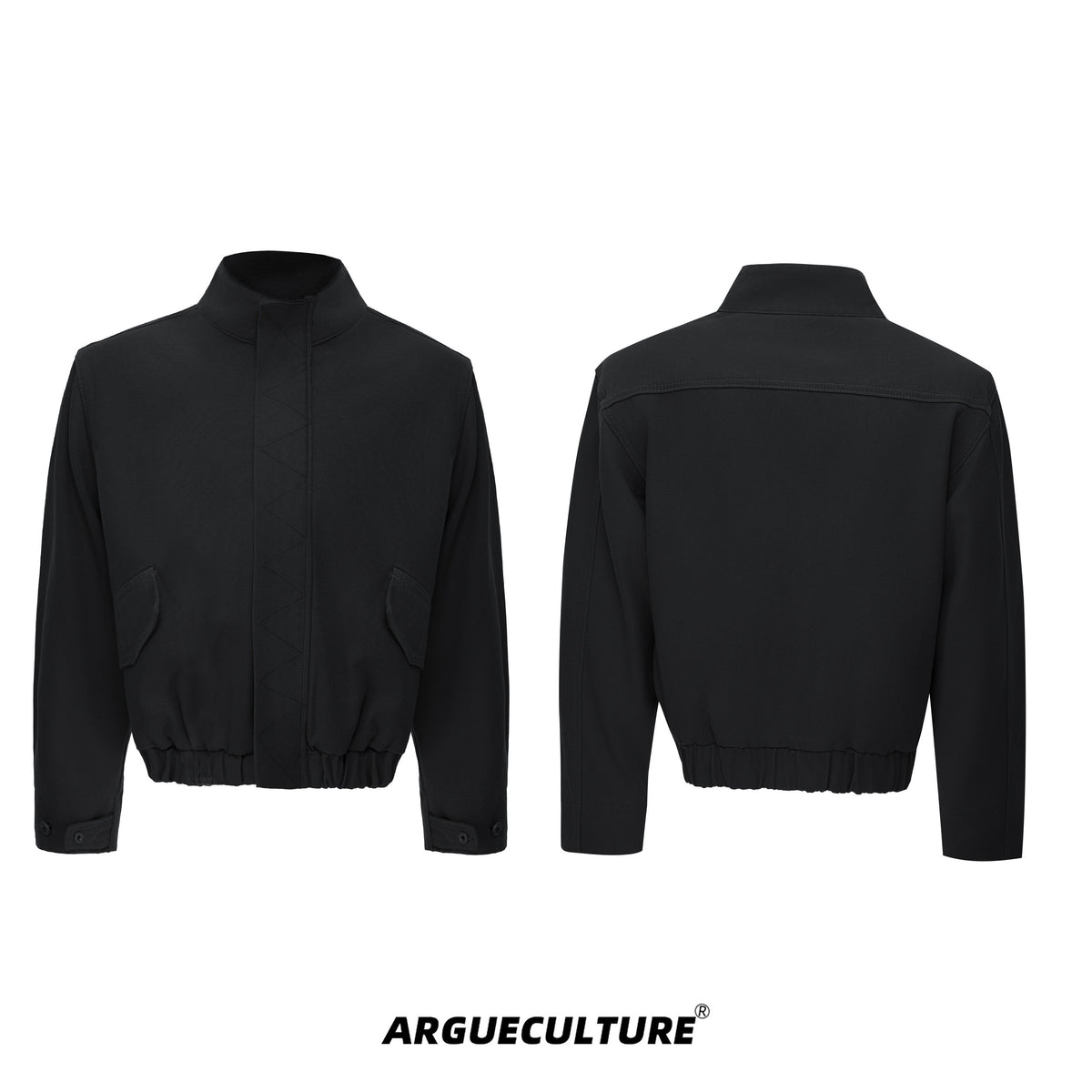 Washed Canvas Harrington Jacket - product image 5