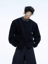 Pearl-Trimmed Short Cardigan Sweater - product image 5