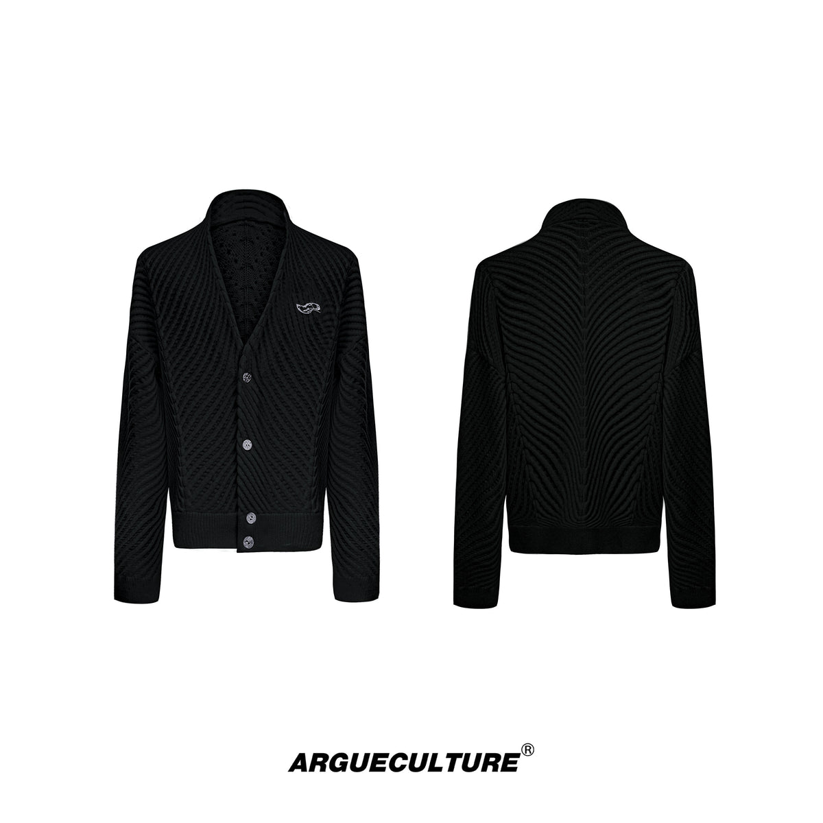 Oversized V-Neck Knit Cardigan - product image 5