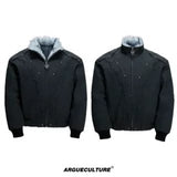 Washed Canvas Fleece-Lined Cropped Jacket - product image 5