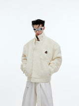 Textured Wool-Blend Cropped Jacket - product image 5