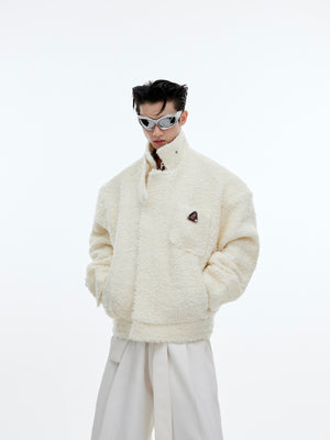 Textured Wool-Blend Cropped Jacket - product image 5