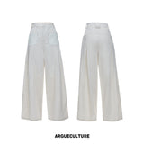 Embroidered Stripe Shirt & Wide-Leg Pants - variant image 11