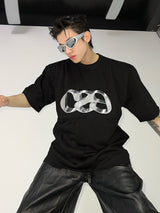 Dimensional Letter Print Oversized T-Shirt - product image 5