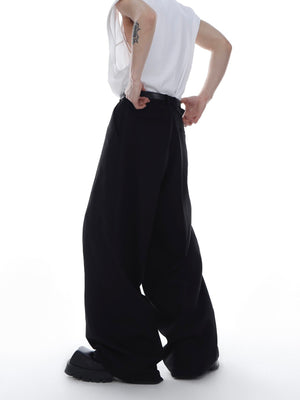 Relaxed Straight-Leg Twill Trousers - product image 5