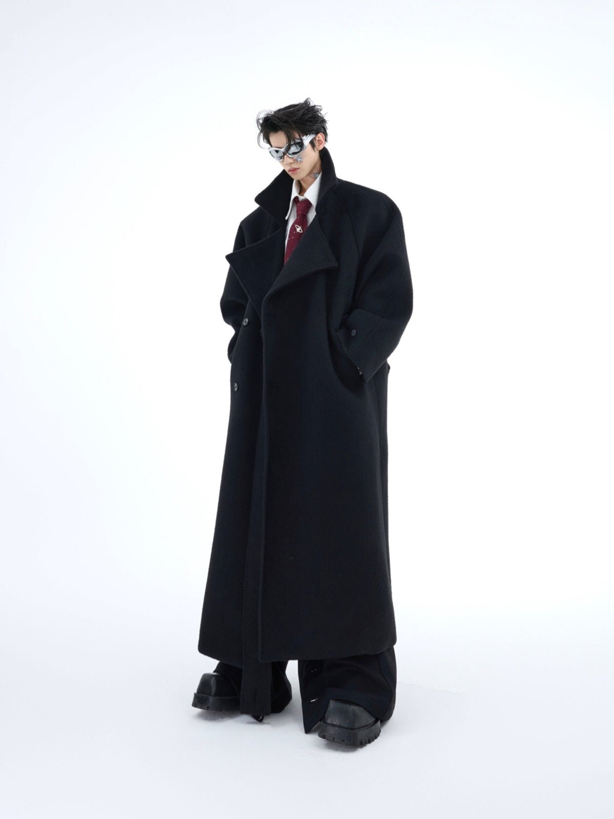 Longline Wool-Blend Overcoat - product image 1