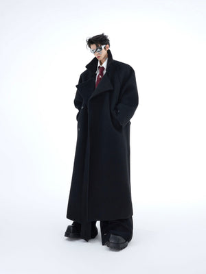 Longline Wool-Blend Overcoat - product image 1