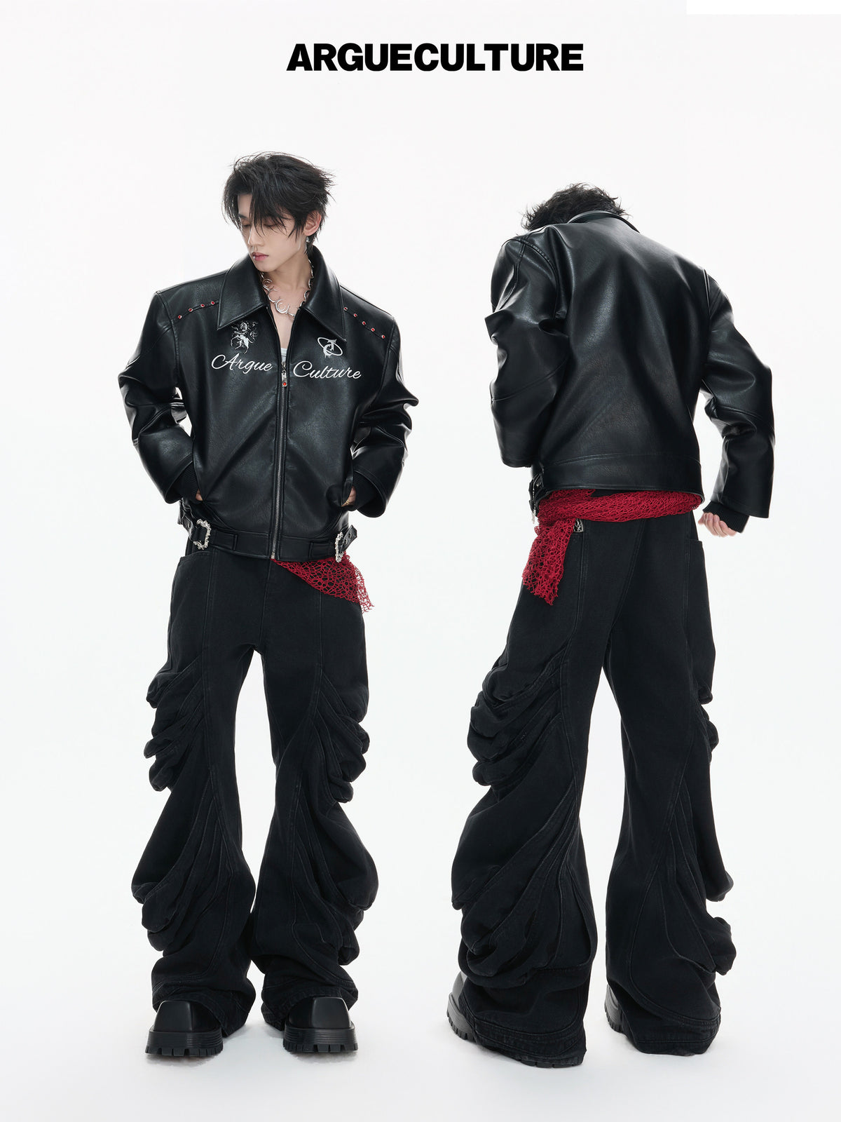 Faux Leather Moto Jacket - product image 4