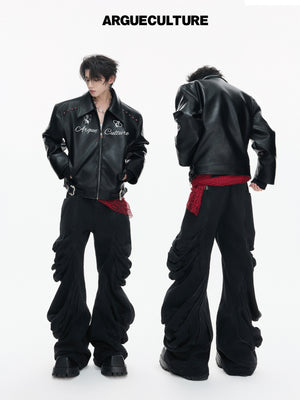 Faux Leather Moto Jacket - product image 4