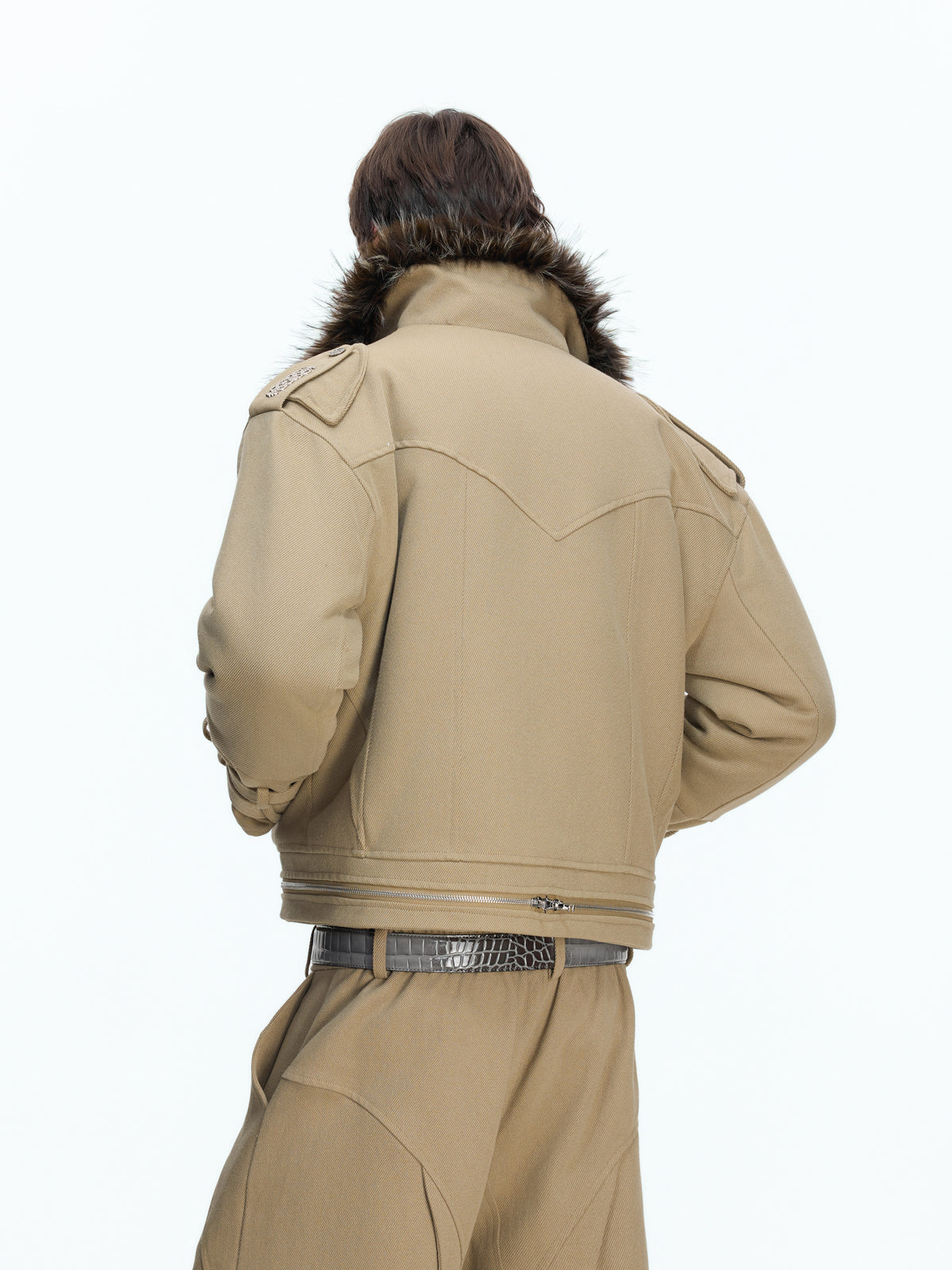 Washed Cotton Utility Jacket - product image 3