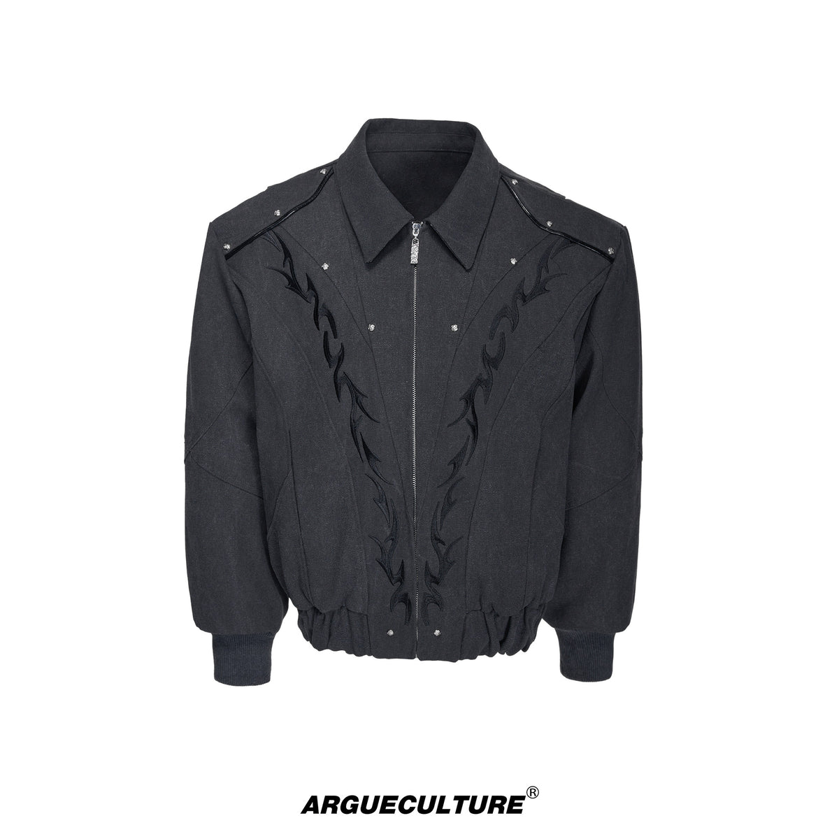 Washed Canvas Flame Rivet Jacket - product image 5