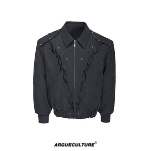 Washed Canvas Flame Rivet Jacket - product image 5