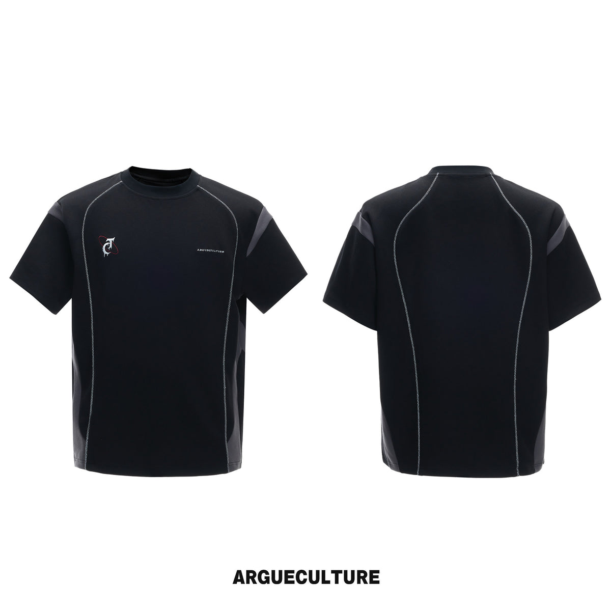 Color-Block T-Shirt & Straight Pants - variant image 6