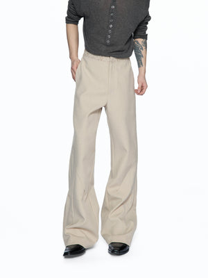 Jacquard Micro-Flare Trousers - product image 1