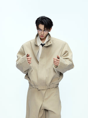 Washed Canvas Harrington Jacket - product image 3