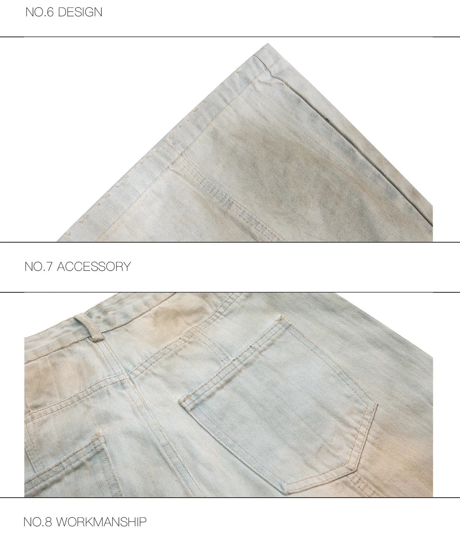Vintage Pearl-Embellished Flared Denim Jeans ¡§C Streetwear Fashion - ArgueCulture