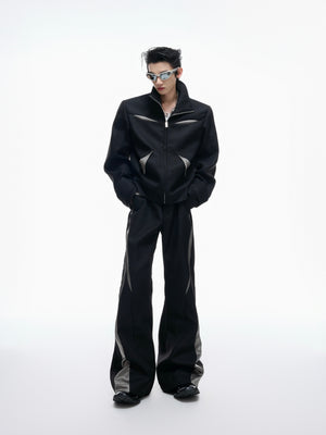 Deconstructed Color-Block Suit Set - product image 2