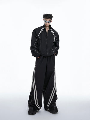 Color-Blocked Nylon Shirt & Pants - product image 2